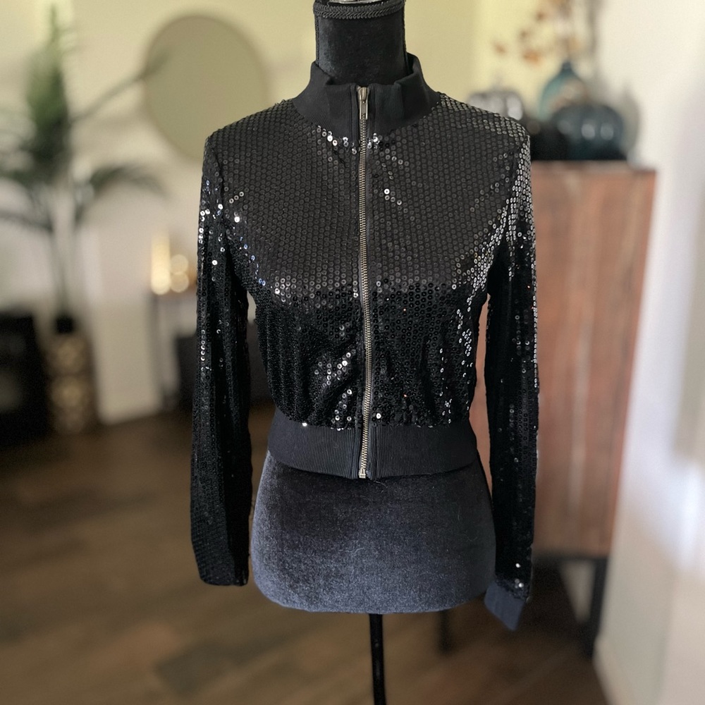 Romeo & Juliet Couture Cropped Jacket